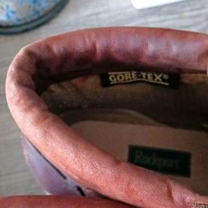 Rockport Gore Tex brown shoes, size 8M